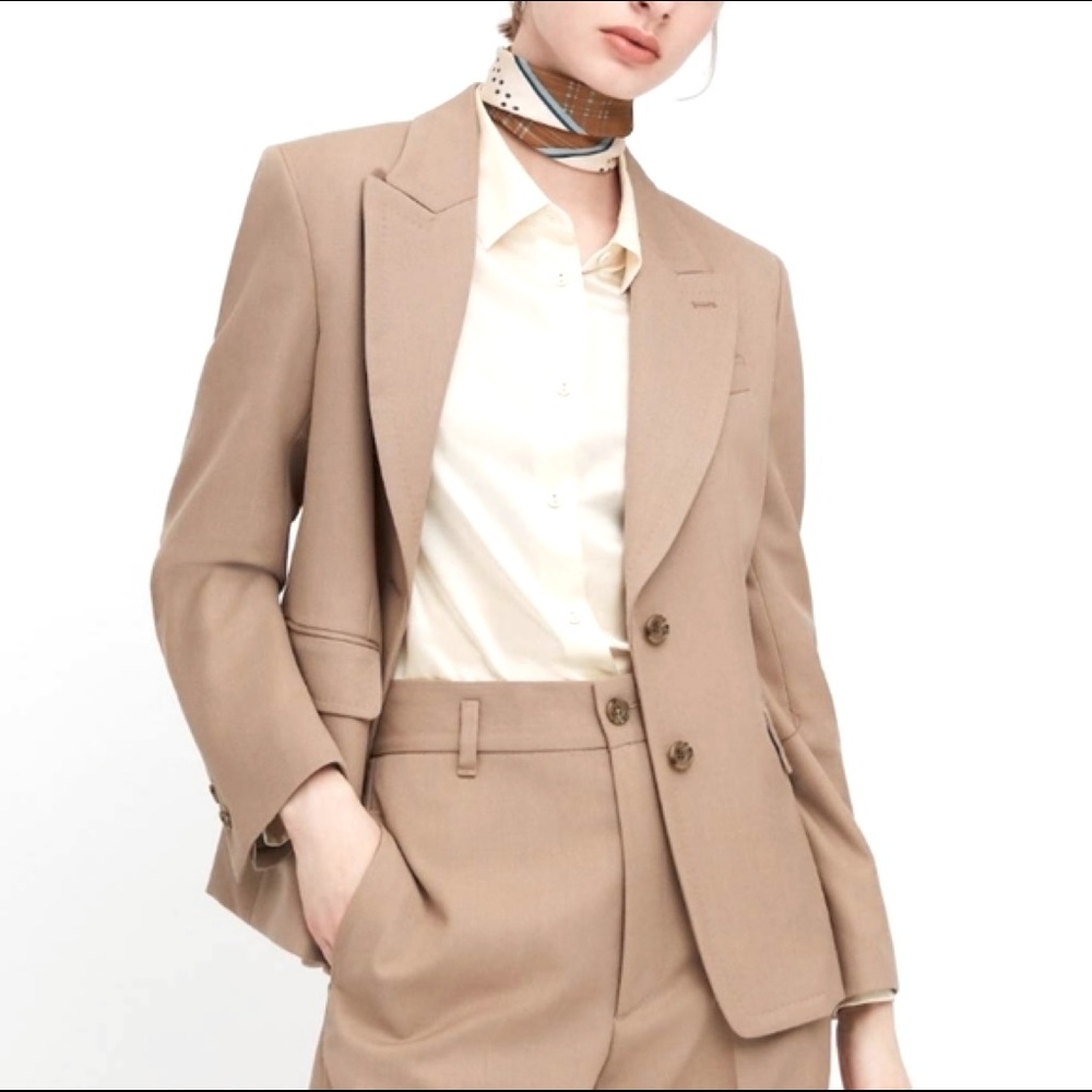 Wool-blend Jacket Uniqlo - Ines De La Feressange
